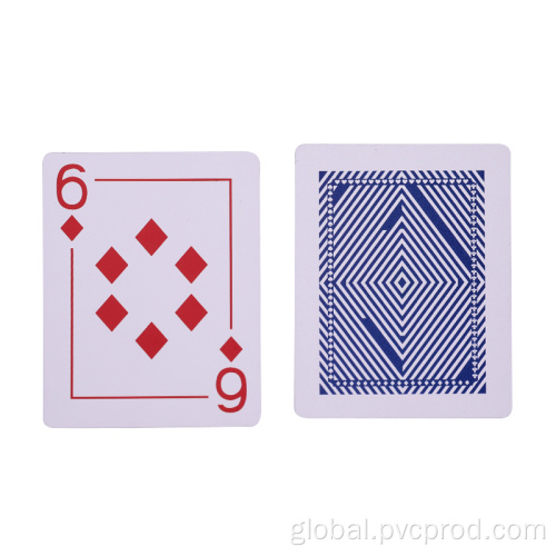 Plastic Advertising PVC Playing Cards Customized printing advertising plastic playing cards Factory